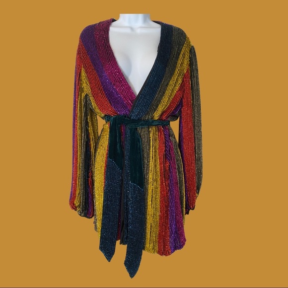 Retrofete Gabrielle Robe Dress - Picture 3 of 5